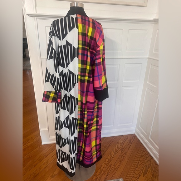 Mixed graphic print long kimono/duster - Picture 3 of 3